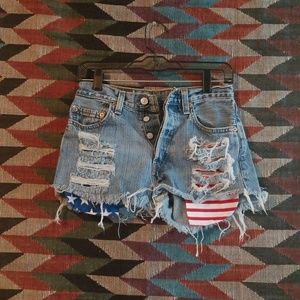Levi's 501 High Rise Shorts